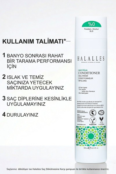 Halalles Besleyici Saç Kremi - Thumbnail