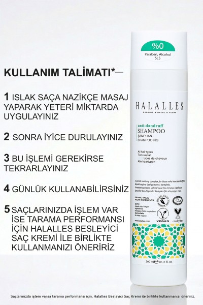 Halalles Kepeğe Karşı Şampuan - Thumbnail