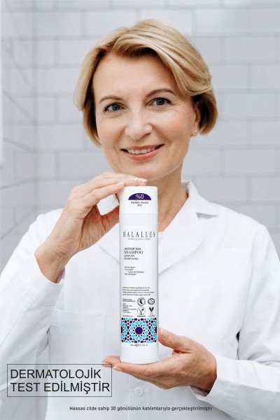 Halalles Saç Dökülmesine Karşı Şampuan İşlemsiz Yağlı Saçlar - Thumbnail